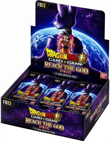 Dragon Ball Super Card Game Fusion World FB12 Reach the God (English Booster Box & Case) (Pre-Order)