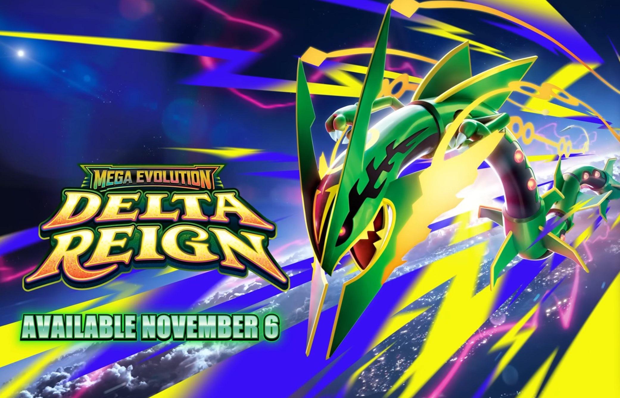 Pokemon TCG Mega Evolution: Delta Reign (English Booster Box & Case) (Pre-Order)