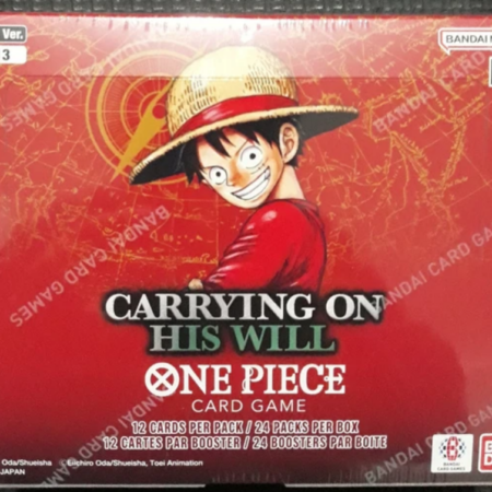 One Piece TCG OP-13 Carrying on His Will (English Booster Box & Case)