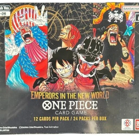 One Piece TCG OP-09 Emperors in the New World (English Booster Box & Case)