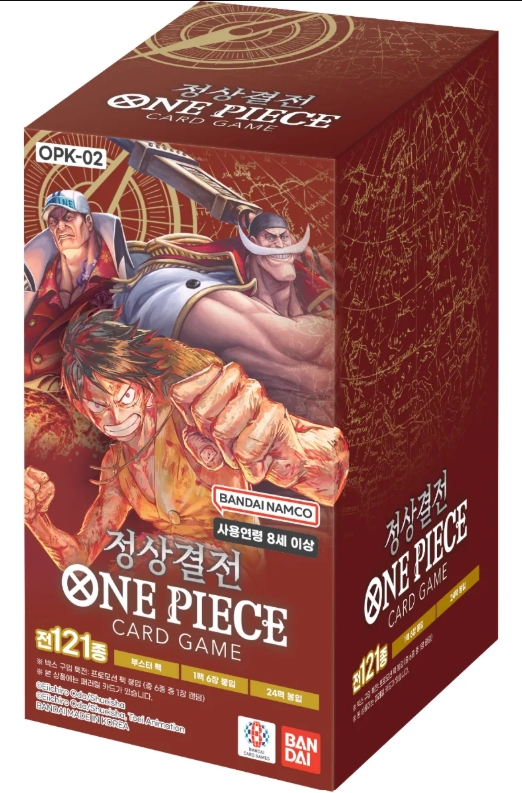 One Piece TCG OP-02 Paramount War (Japanese Booster Box & Case)