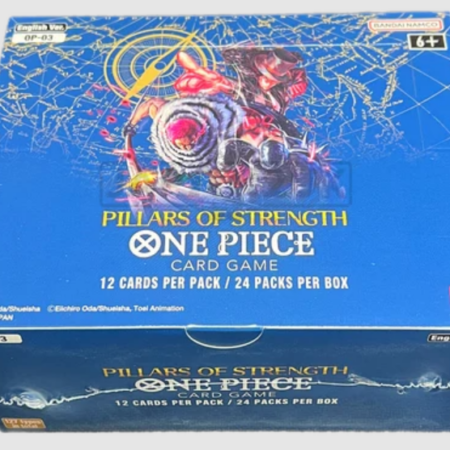 One Piece TCG OP-03 Pillars of Strength (English Booster Box & Case)