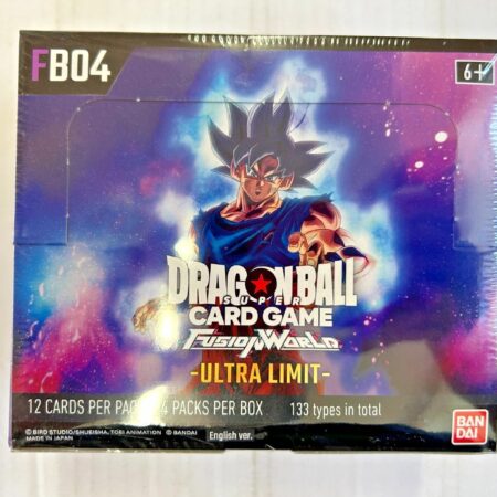 Dragon Ball Super Card Game Fusion World FB04 Ultra Limit (English Booster Box & Case)
