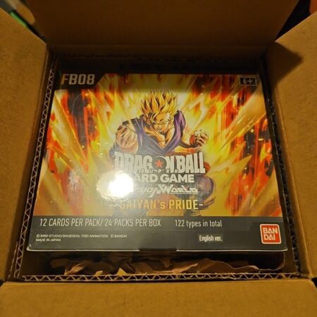 Dragon Ball Super Card Game Fusion World FB08 Saiyan's Pride (English Booster Box & Case)