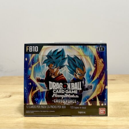 Dragon Ball Super Card Game Fusion World FB10 Cross Force (English Booster Box & Case)