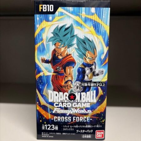 Dragon Ball Super Card Game Fusion World FB10 Cross Force (Japanese Booster Box & Case)