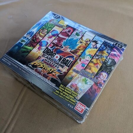 Dragon Ball Super Card Game Fusion World HZ01 History of Z (English Booster Box & Case)