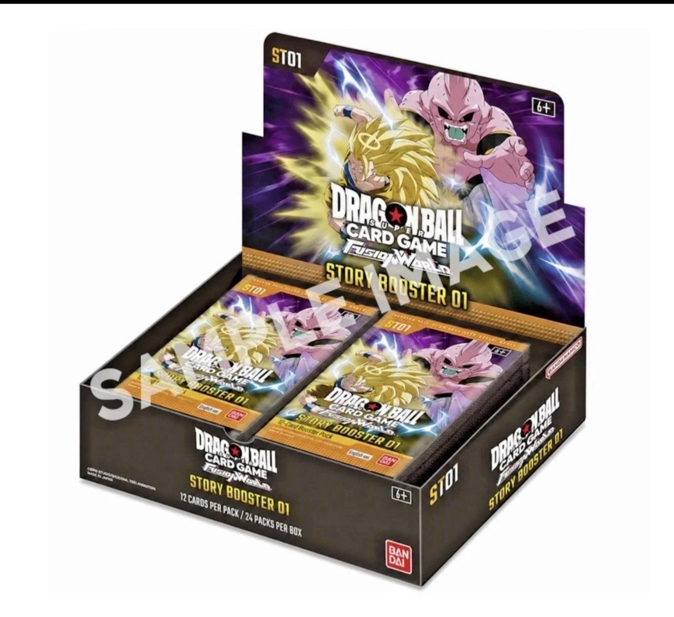 Dragon Ball Super Card Game Fusion World ST01 Story Booster 01 (Japanese Booster Box & Case)