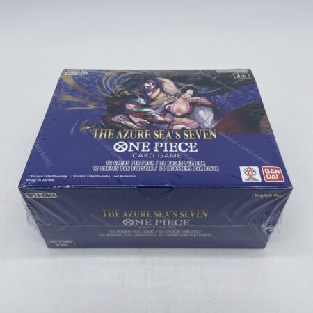 One Piece TCG OP-14 The Azure Sea's Seven (English Booster Box & Case)