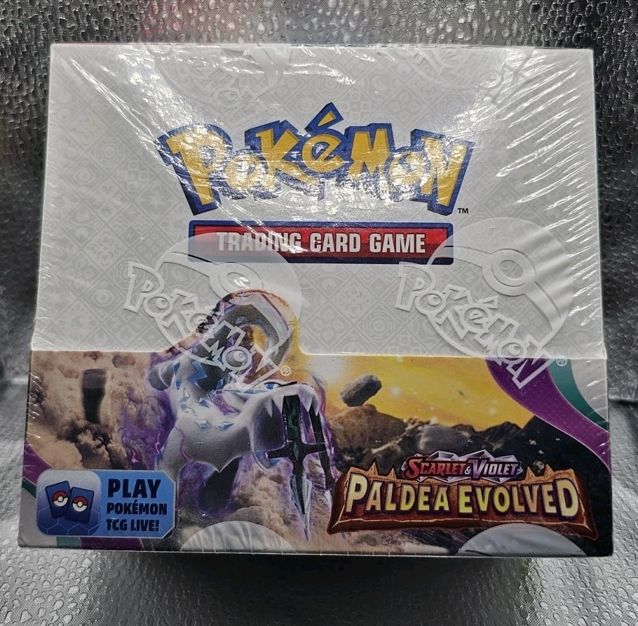 Pokemon TCG Paldea Evolved (English Booster Box & Case)