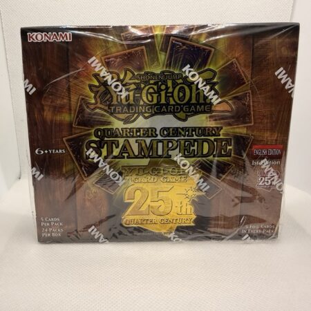 Yu-Gi-Oh! OCG/TCG QCSE Quarter Century Stampede (English Booster Box & Case)